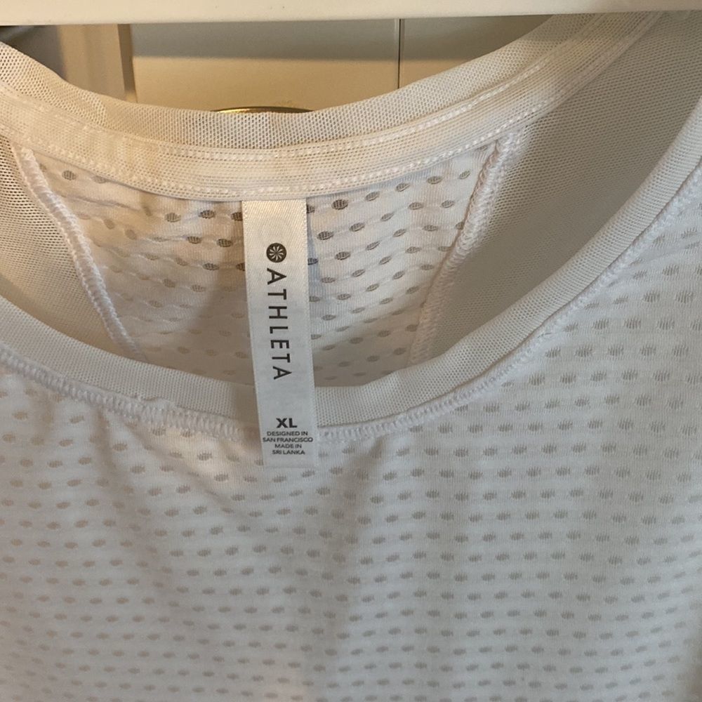 Athleta Sheer/Mesh like Tank  - Picture 2 of 6